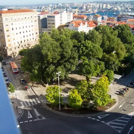 Plaza De Espana View With Terrace Lägenhet A Coruña